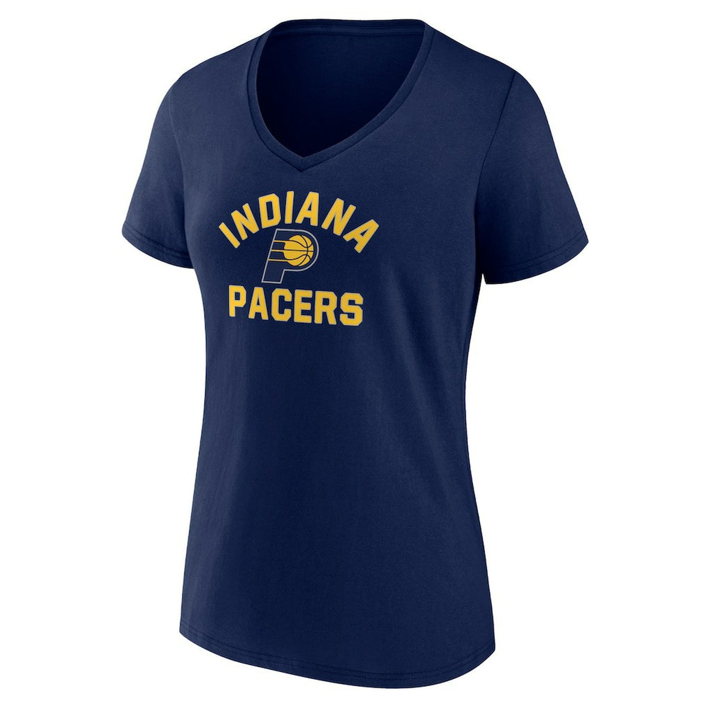 Indiana Pacers Women's Overtime V-Neck T-Shirt Navy