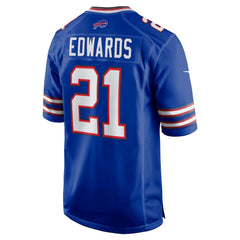 Mike Edwards Buffalo Bills Game Jersey - Royal Jerseys
