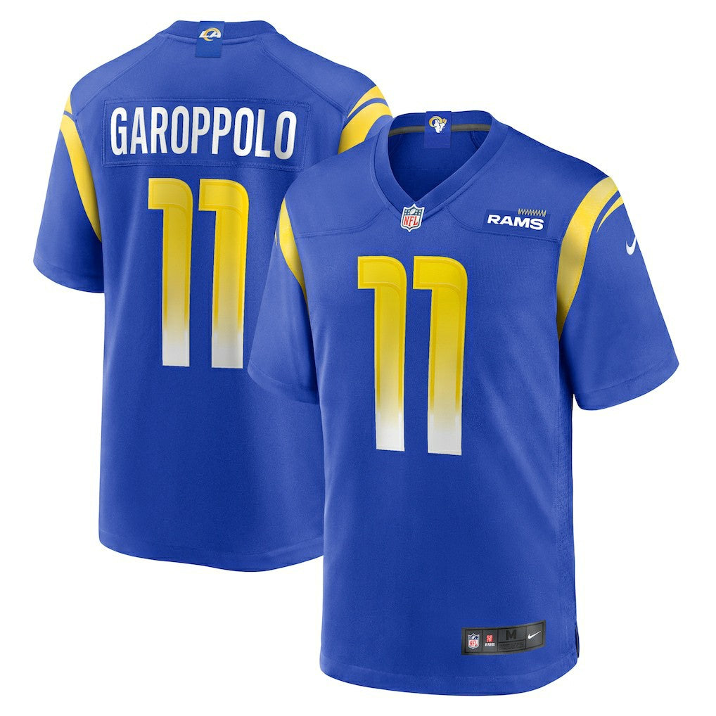 Jimmy Garoppolo Los Angeles Rams Game Jersey - Royal Jerseys