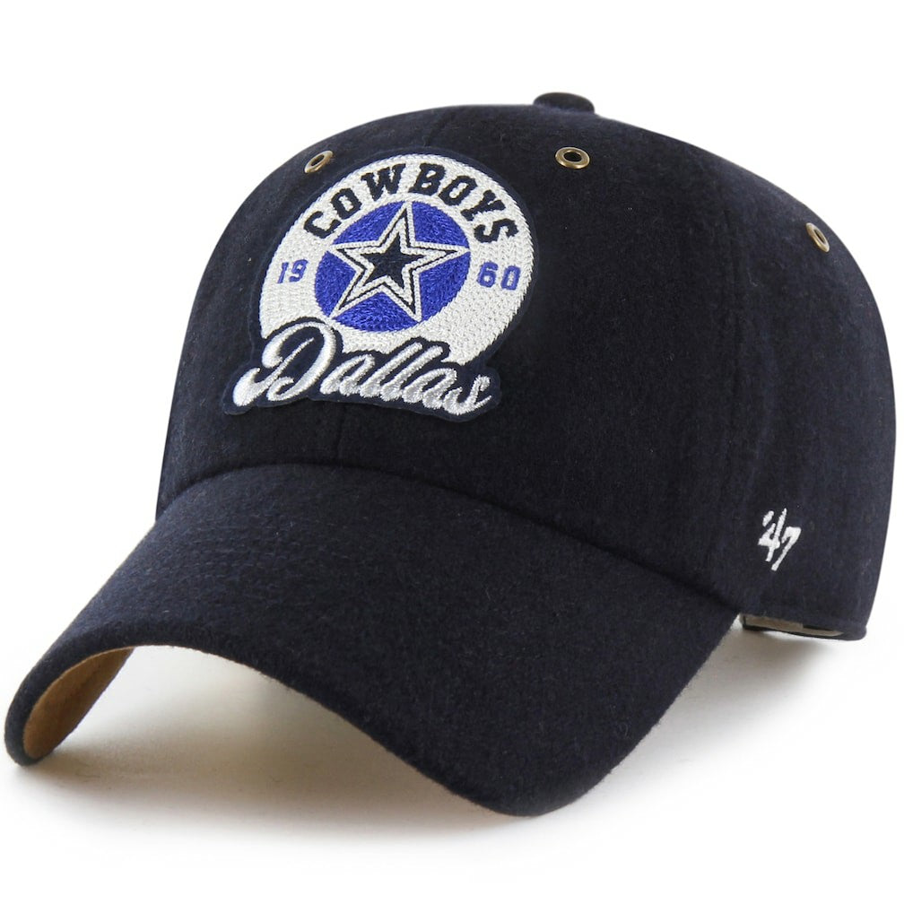 Dallas Cowboys Stoney Clover Lane x '47 Unisex Field Goal Clean Up Adjustable Hat - Navy Hats