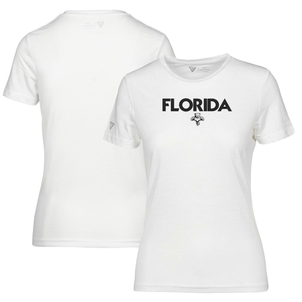 Florida Panthers Levelwear Women's Maddox City Capsule T-Shirt - White | US 201531170