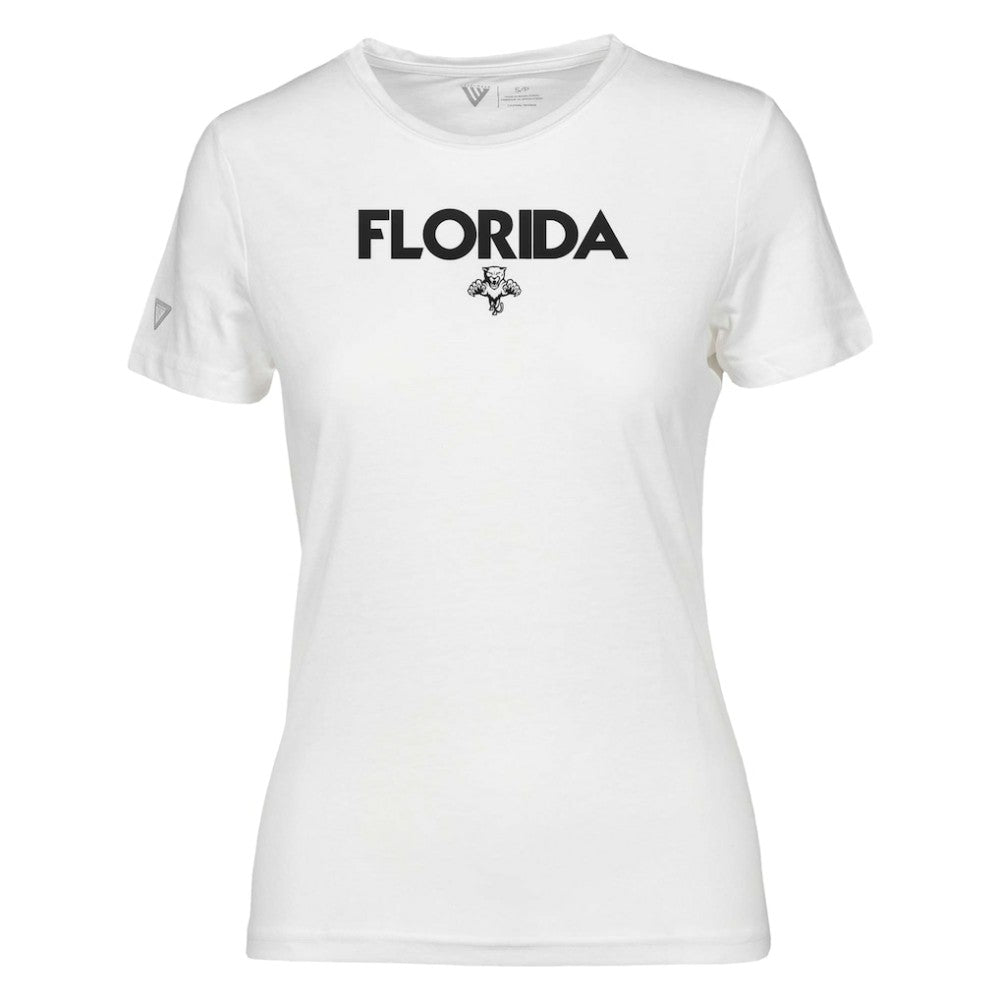 Florida Panthers Levelwear Women's Maddox City Capsule T-Shirt - White | US 201531170