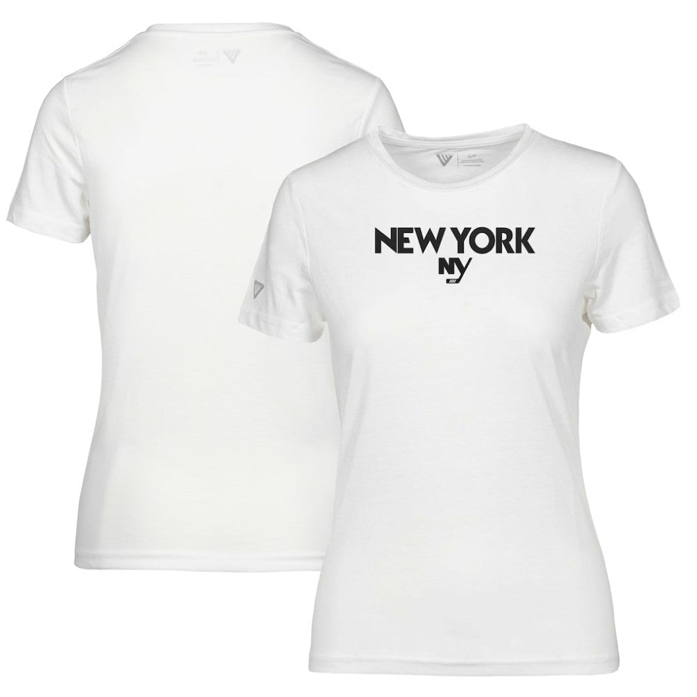 New York Islanders Levelwear Women's Maddox City Capsule T-Shirt - White | US 201531193