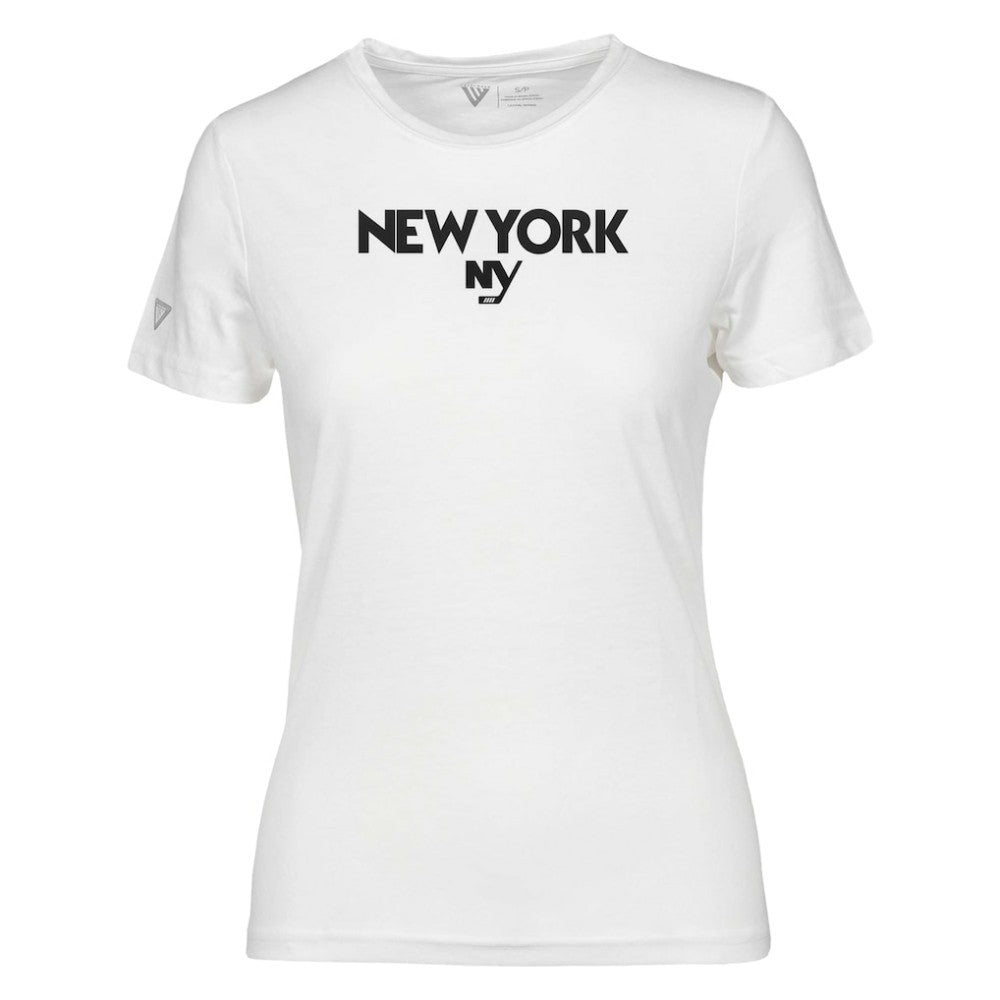 New York Islanders Levelwear Women's Maddox City Capsule T-Shirt - White | US 201531193