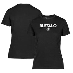 Buffalo Sabres Levelwear Women's Maddox City Capsule T-Shirt - Black | US 201531195