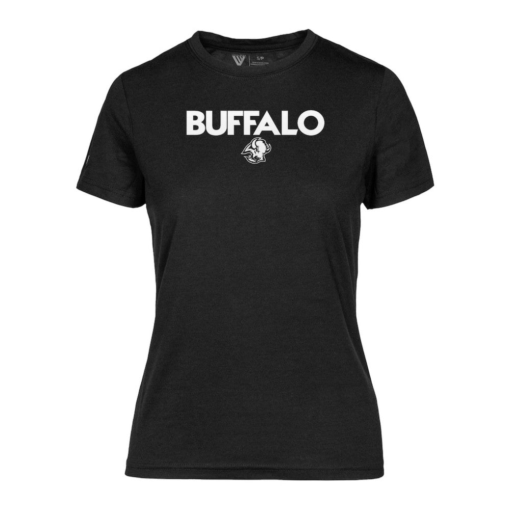 Buffalo Sabres Levelwear Women's Maddox City Capsule T-Shirt - Black | US 201531195