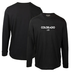 Colorado Avalanche Levelwear Oscar City Capsule Long Sleeve T-Shirt - Black | US 201531230