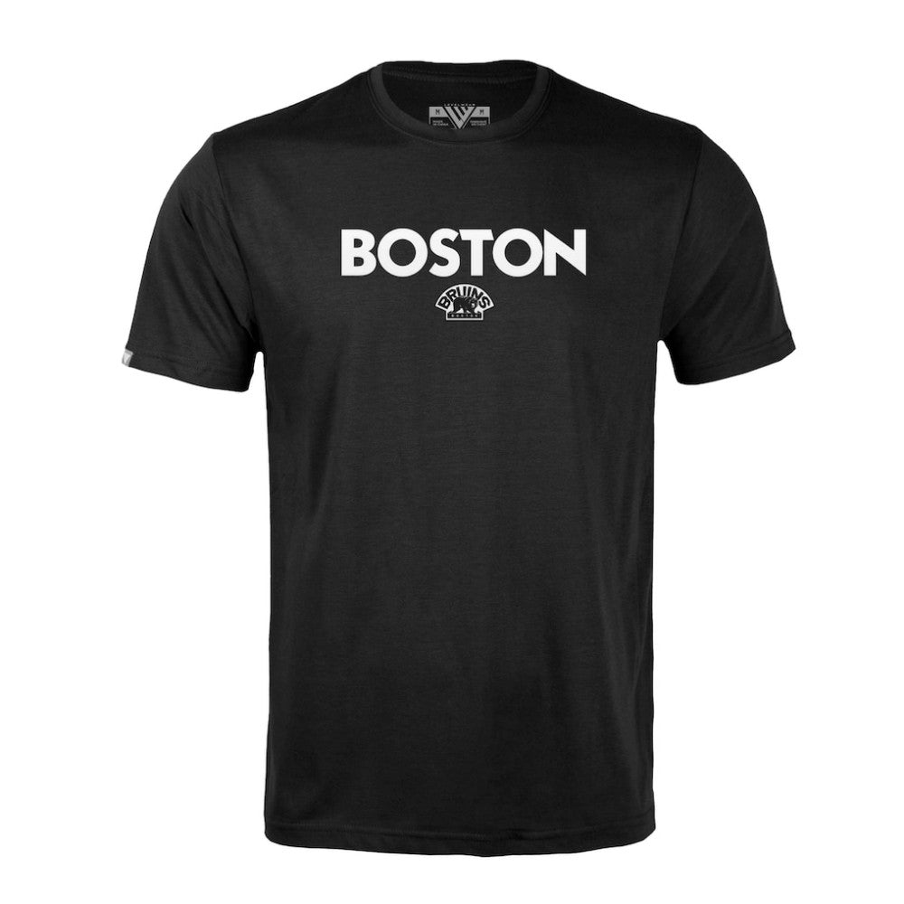 Boston Bruins Levelwear Richmond City Capsule T-Shirt - Black | US 201531270