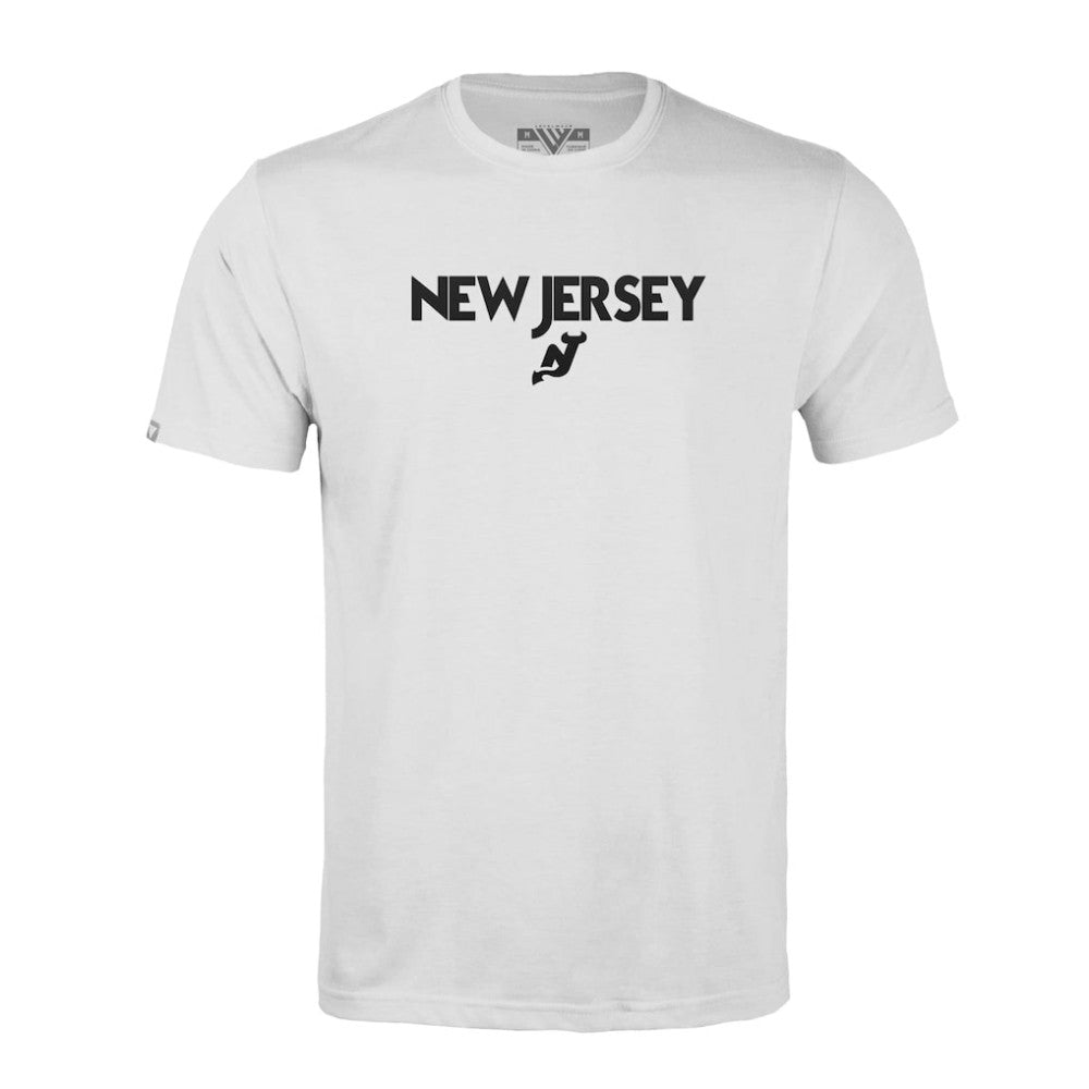 New Jersey Devils Levelwear Richmond City Capsule T-Shirt - White | US 201531278