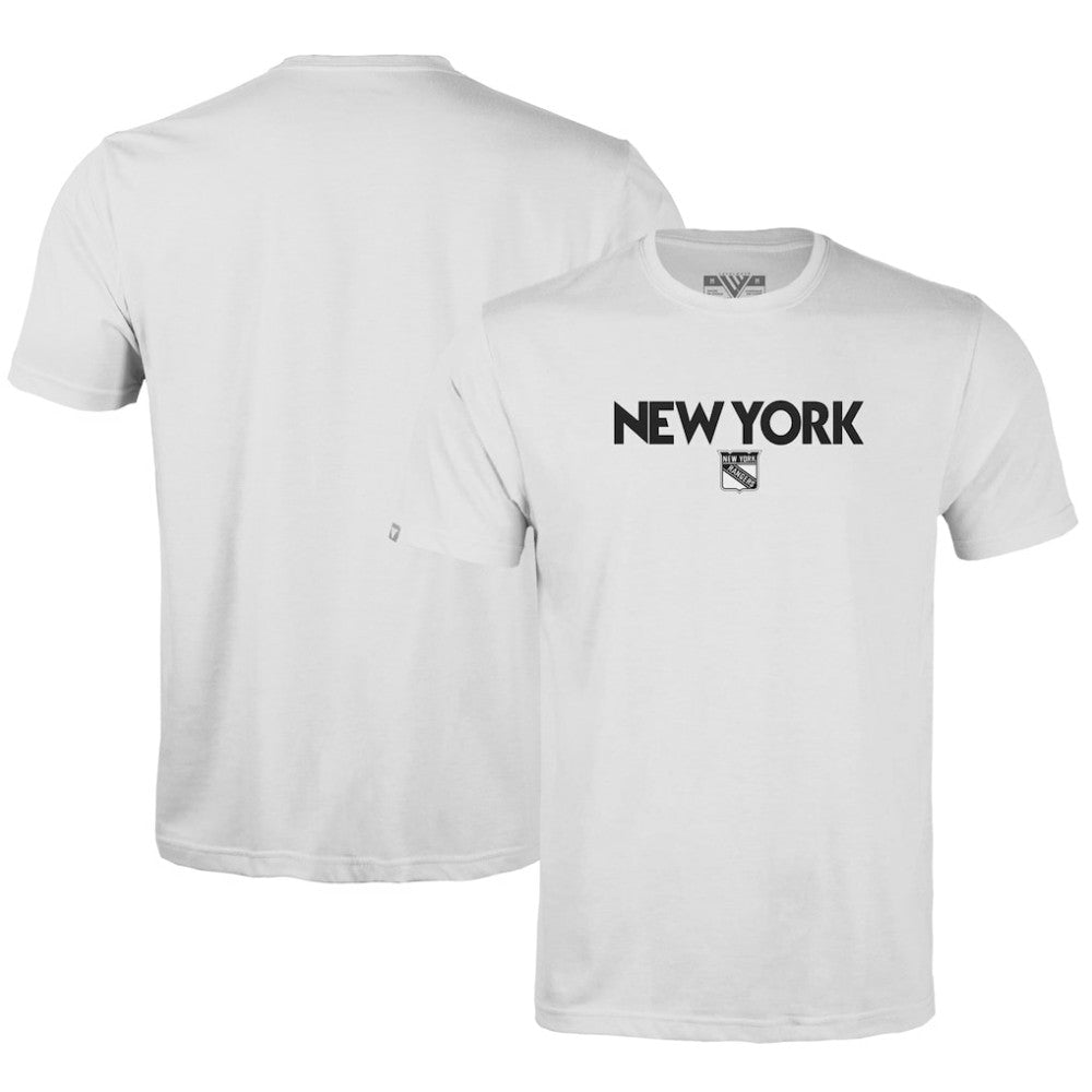 New York Rangers Levelwear Richmond City Capsule T-Shirt - White | US 201531281