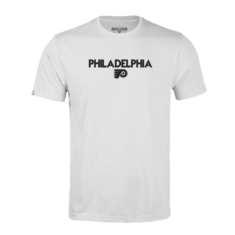 Philadelphia Flyers Levelwear Richmond City Capsule T-Shirt - White | US 201531293