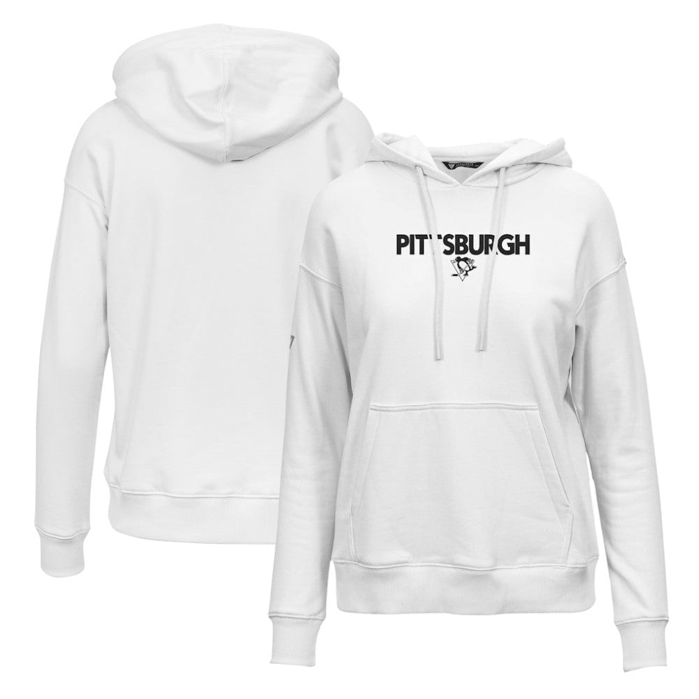 Pittsburgh Penguins Levelwear Women's Adorn City Capsule Pullover Hoodie - White | US 201531323