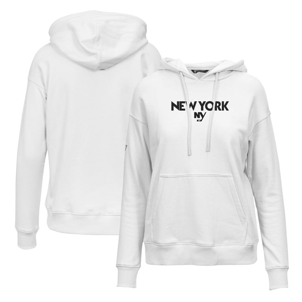 New York Islanders Levelwear Women's Adorn City Capsule Pullover Hoodie - White | US 201531327