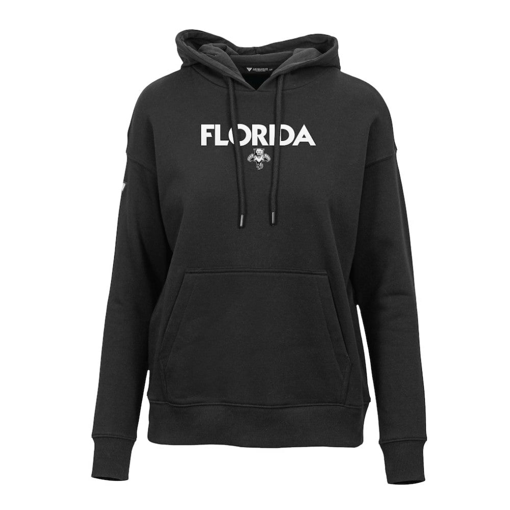 Florida Panthers Levelwear Women's Adorn City Capsule Pullover Hoodie - Black | US 201531359