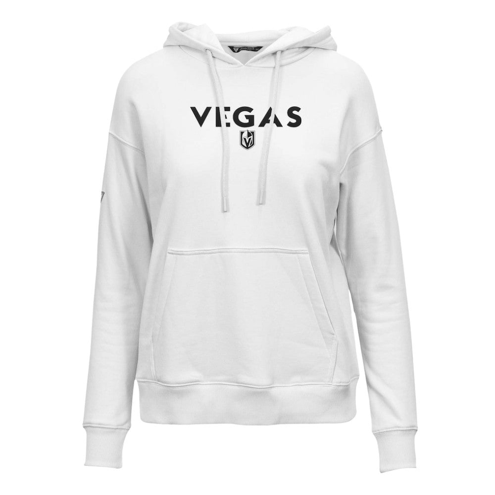 Vegas Golden Knights Levelwear Women's Adorn City Capsule Pullover Hoodie - White | US 201531370