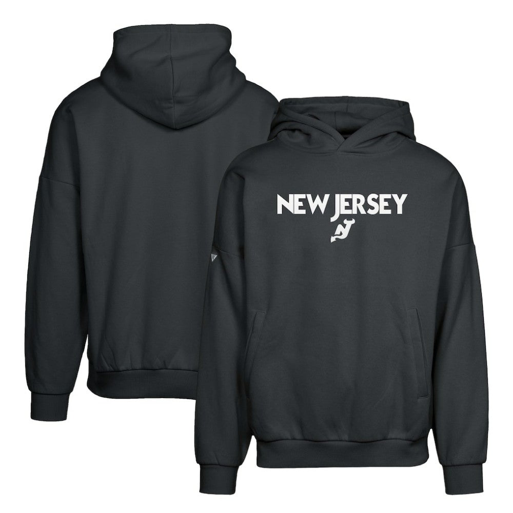 New Jersey Devils Levelwear Contact City Capsule Pullover Hoodie - Black | US 201531422