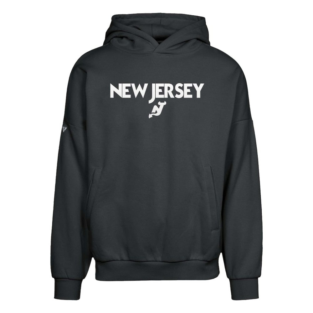 New Jersey Devils Levelwear Contact City Capsule Pullover Hoodie - Black | US 201531422