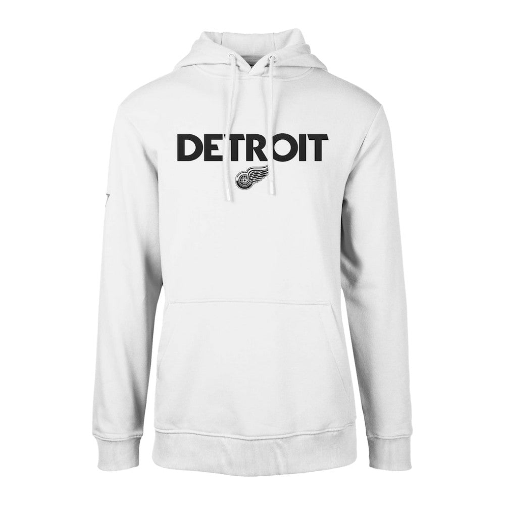 Detroit Red Wings Levelwear Podium City Capsule Pullover Hoodie - White | US 201531444