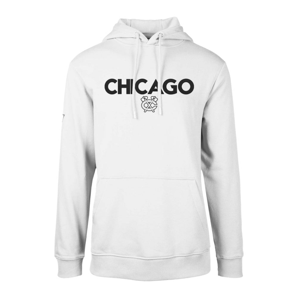 Chicago Blackhawks Levelwear Podium City Capsule Pullover Hoodie - White | US 201531445