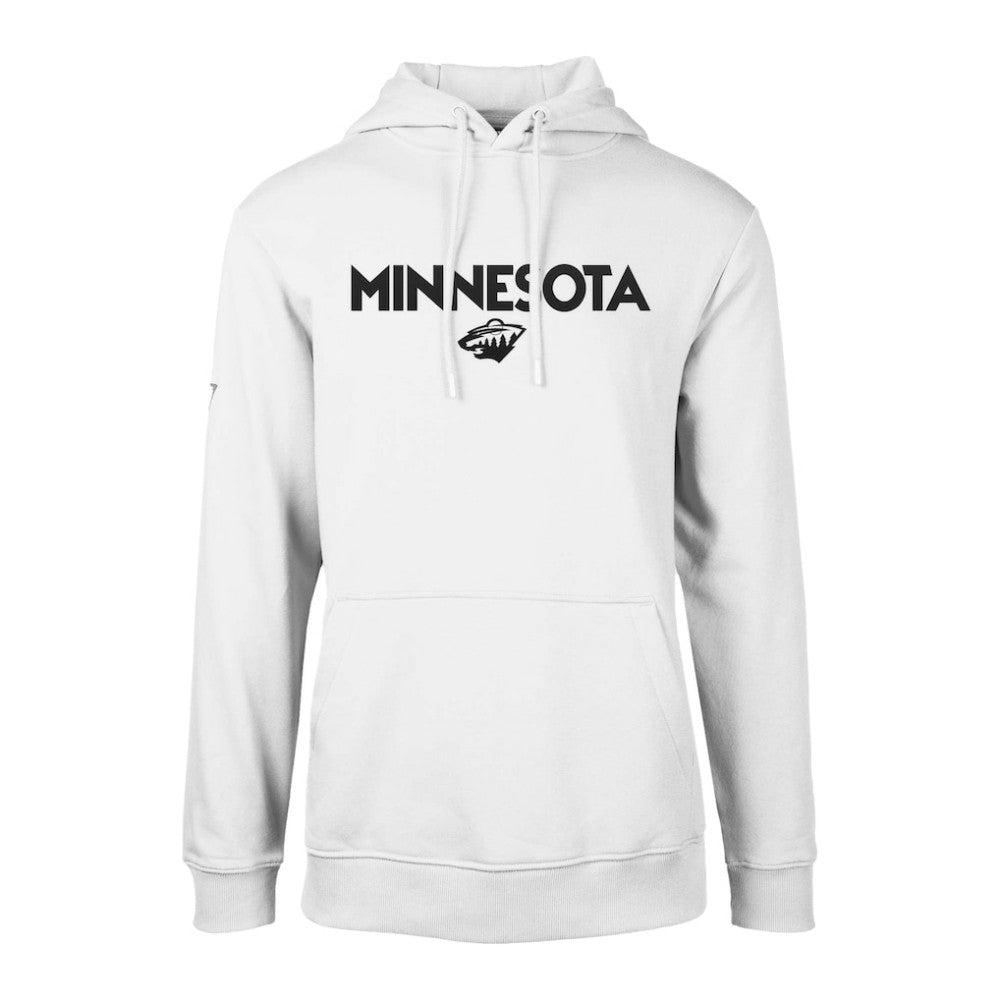 Minnesota Wild Levelwear Podium City Capsule Pullover Hoodie - White | US 201531450