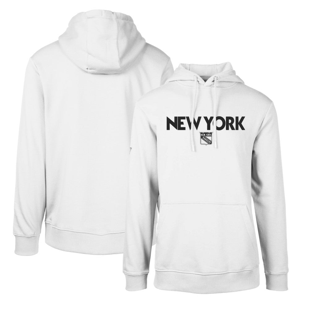 New York Rangers Levelwear Podium City Capsule Pullover Hoodie - White | US 201531457