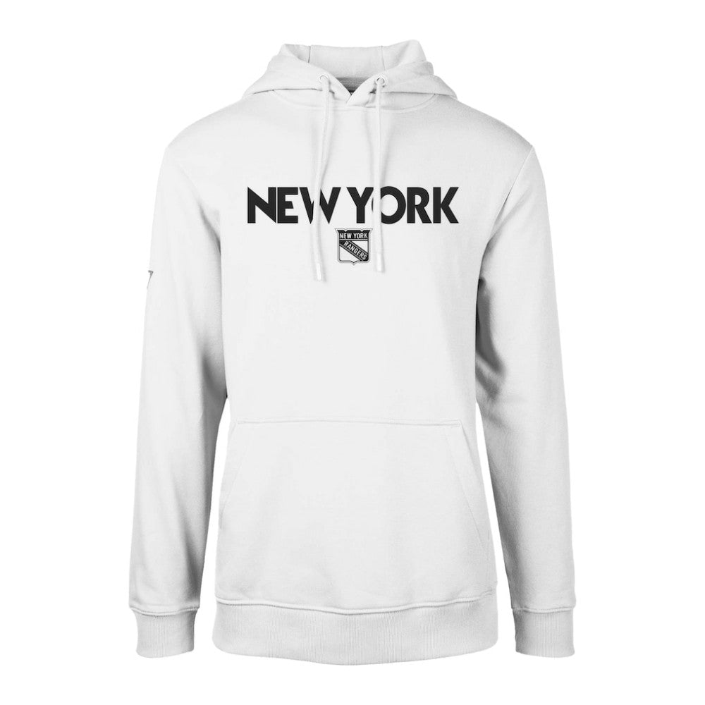New York Rangers Levelwear Podium City Capsule Pullover Hoodie - White | US 201531457