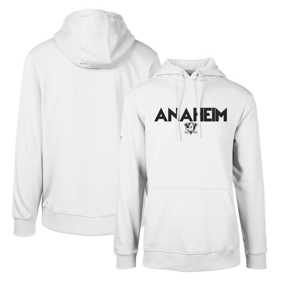 Anaheim Ducks Levelwear Podium City Capsule Pullover Hoodie - White | US 201531462