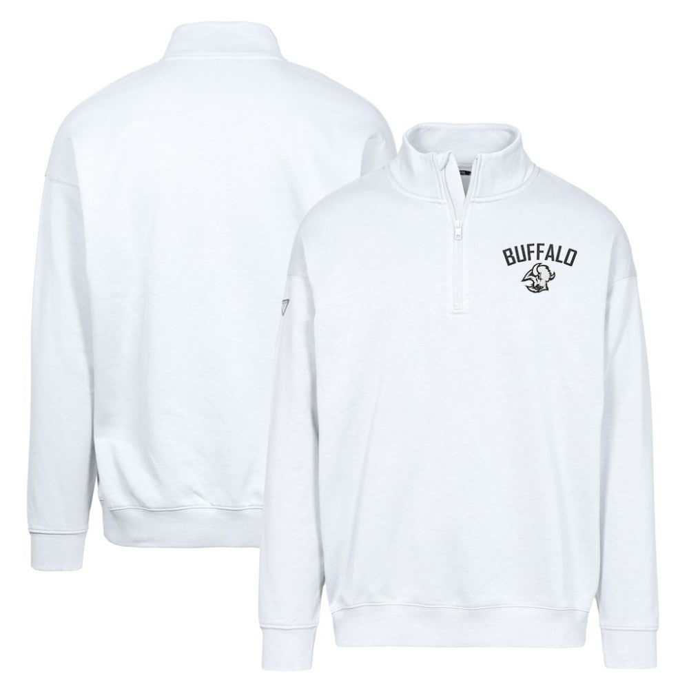 Buffalo Sabres Levelwear Murray City Capsule Quarter-Zip Sweatshirt - White | US 201531484