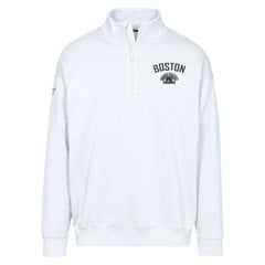 Boston Bruins Levelwear Murray City Capsule Quarter-Zip Sweatshirt - White | US 201531492
