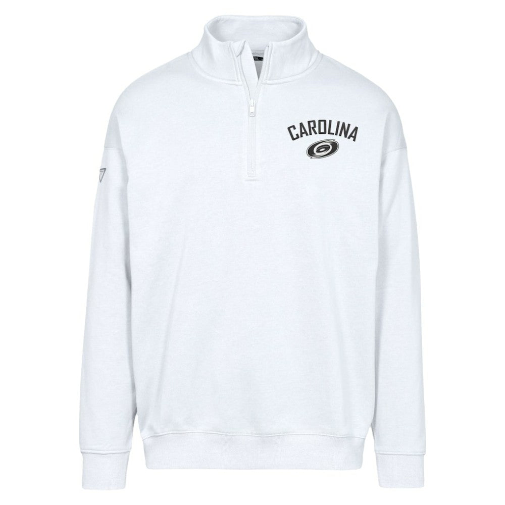 Carolina Hurricanes Levelwear Murray City Capsule Quarter-Zip Sweatshirt - White | US 201531514