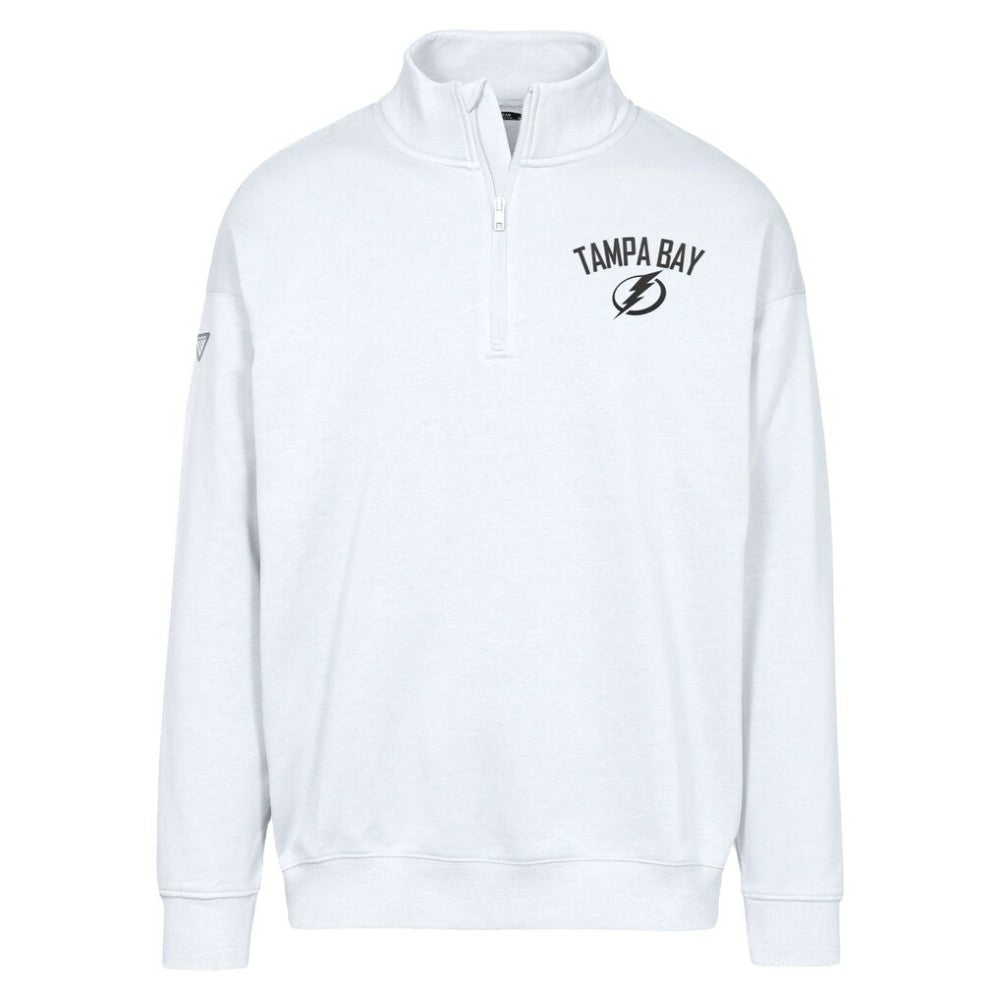 Tampa Bay Lightning Levelwear Murray City Capsule Quarter-Zip Sweatshirt - White | US 201531519