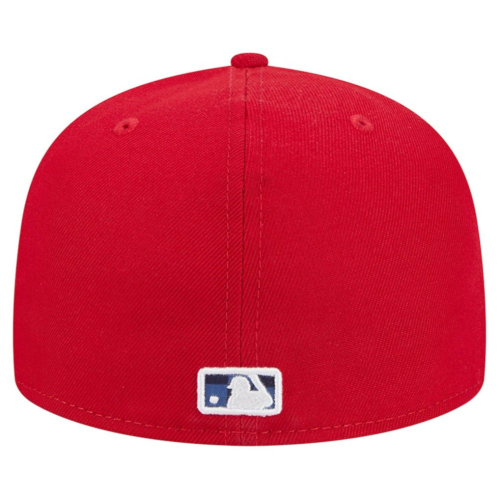 St. Louis Cardinals New Era Checkered Undervisor 59FIFTY Fitted Hat - Red Hats
