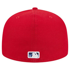 St. Louis Cardinals New Era Checkered Undervisor 59FIFTY Fitted Hat - Red Hats