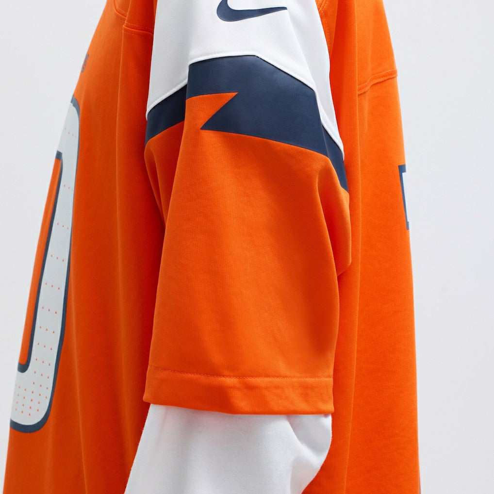 Bo Nix Denver Broncos Player Game Jersey - Orange Jerseys