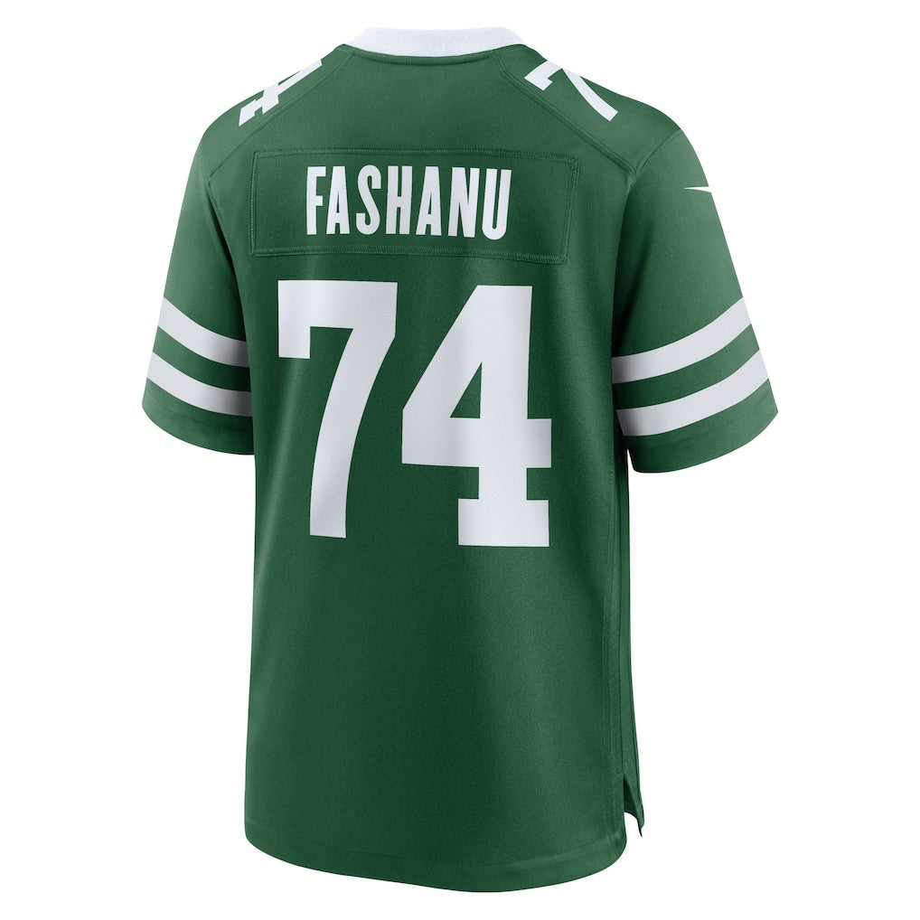 Olu Fashanu New York Jets Player Game Jersey - Gotham Green Jerseys