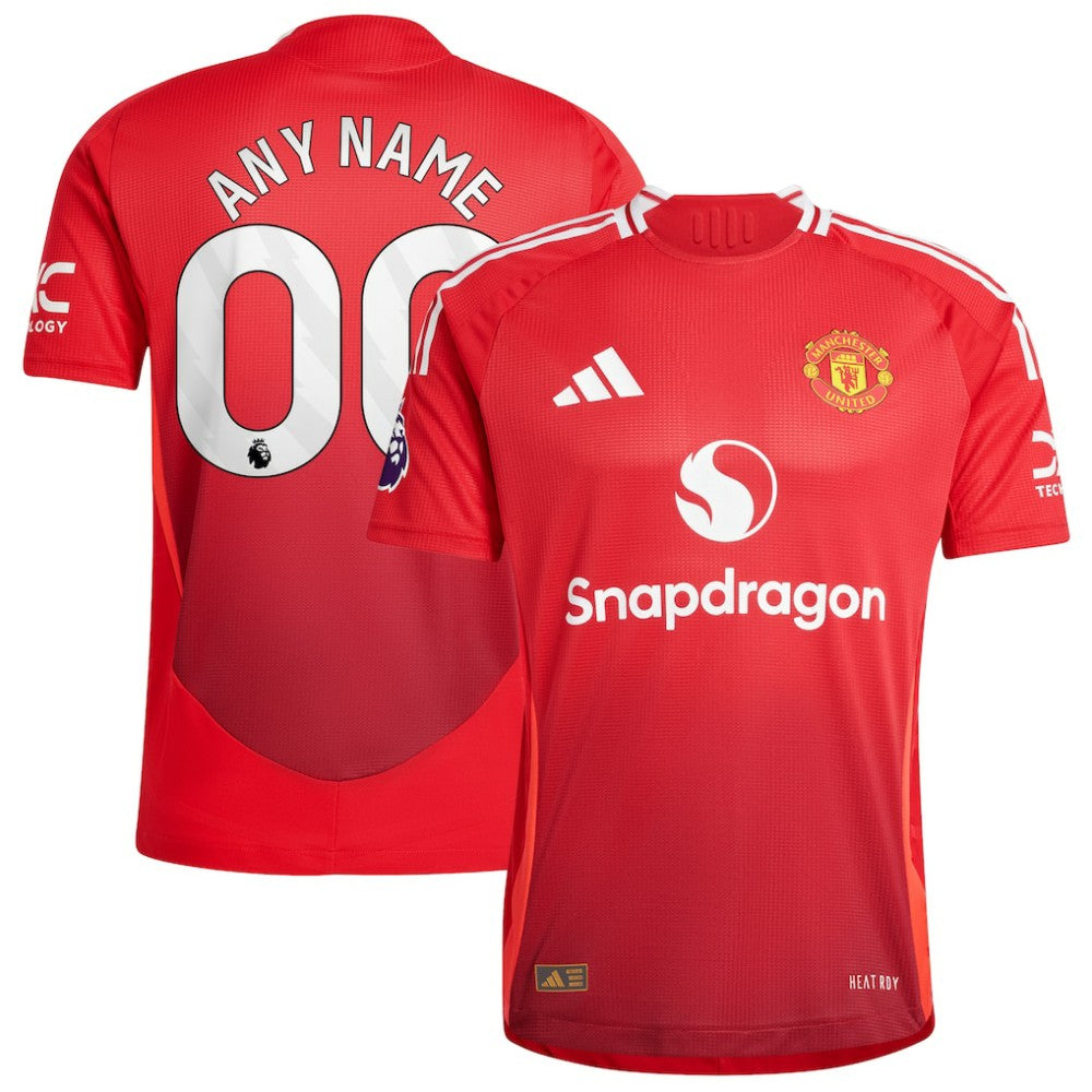 Manchester United 2024/25 Home Custom Jersey Red - Adidas sale