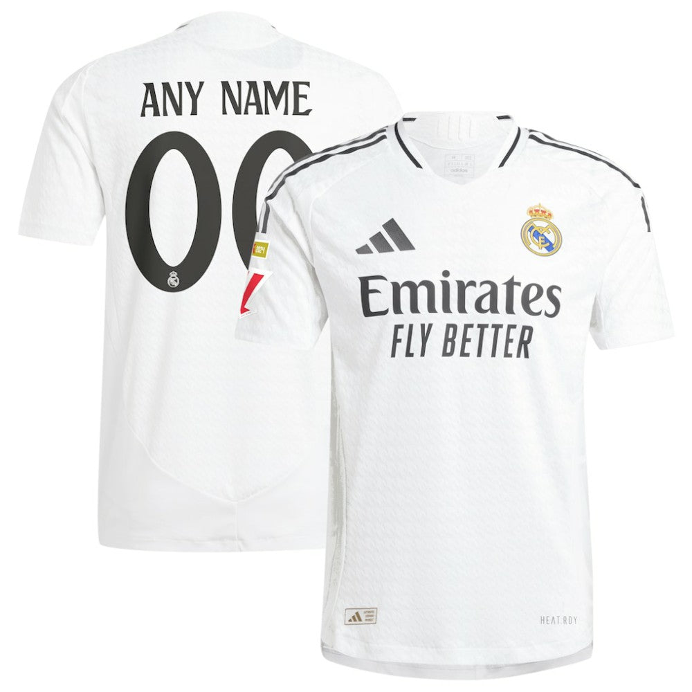 Real Madrid 2024/25 Home Custom Jersey White - Adidas for sale