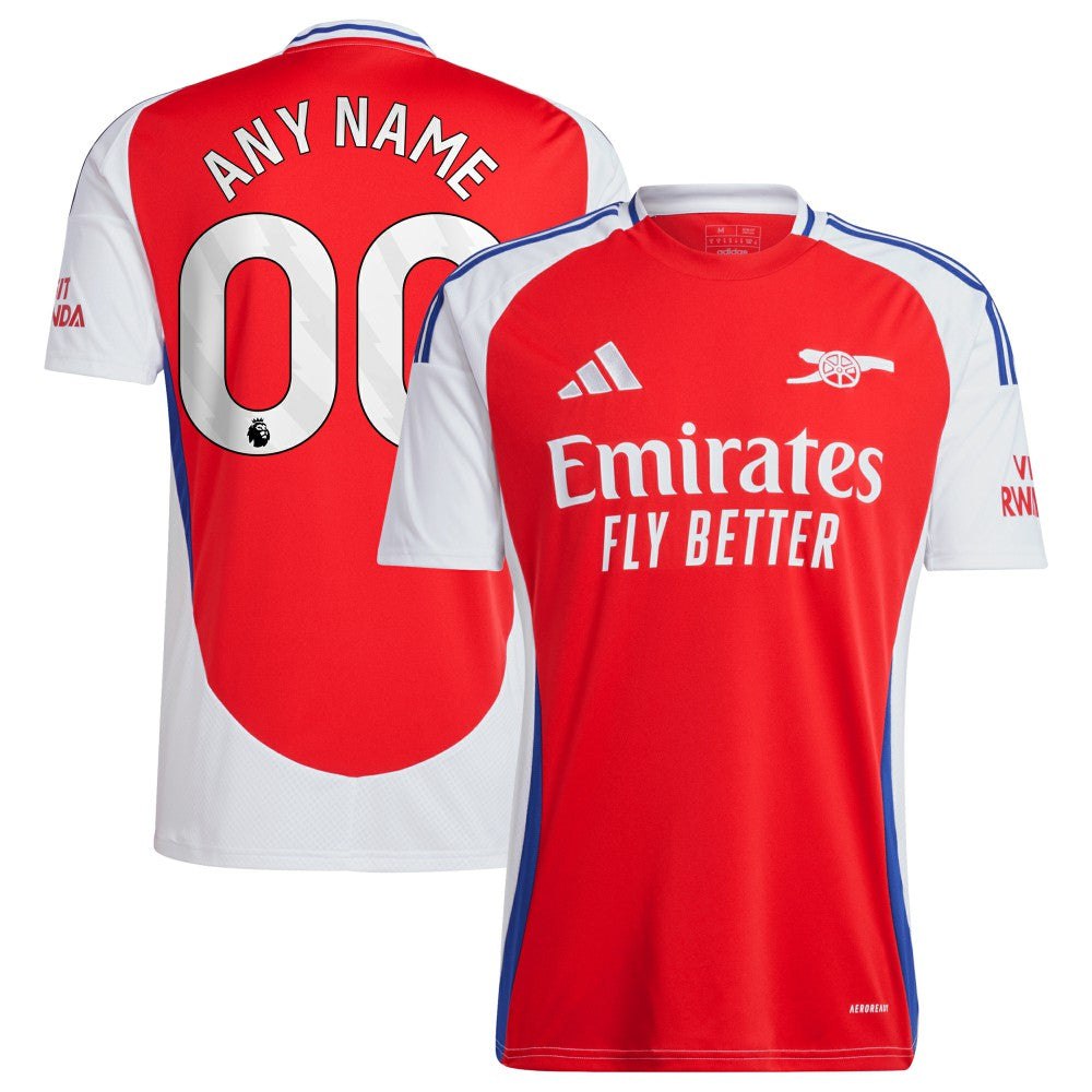 Arsenal 2024/25 Home Replica Custom Jersey – Red - Adidas cheap