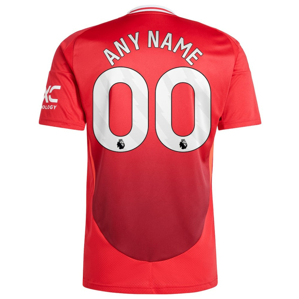 Manchester United 2024/25 Home Replica Custom Jersey Red - Adidas outlet