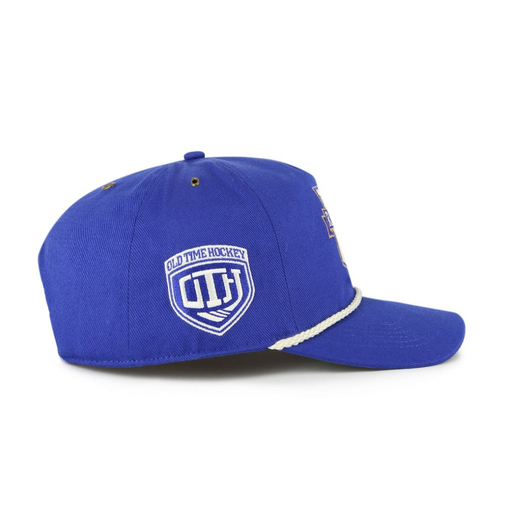 New York Rangers '47 Old Time Hockey Rafter Sure Shot Hitch Adjustable Hat - Blue | US 201534459