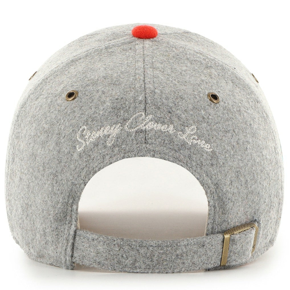 Miami Dolphins Stoney Clover Lane x '47 Unisex Block Clean Up Adjustable Hat - Gray/Orange Hats