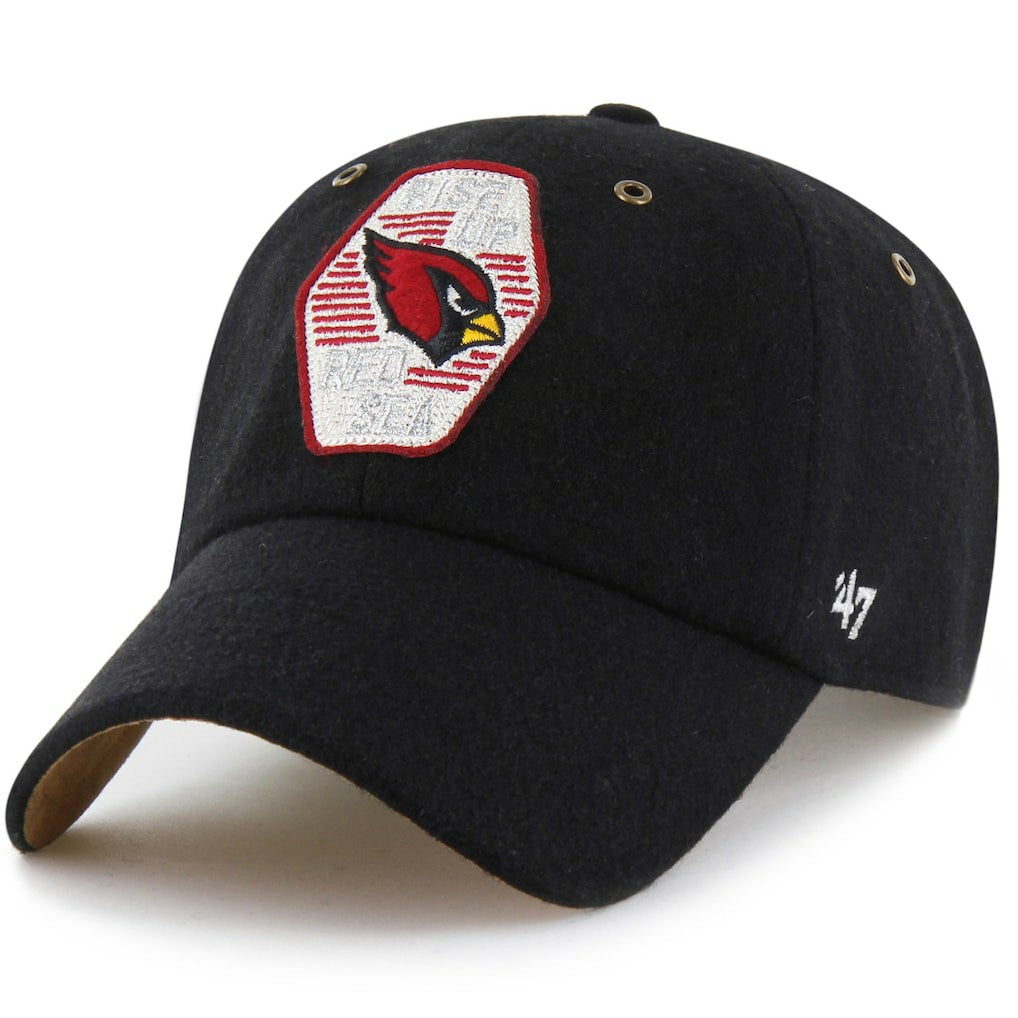Arizona Cardinals Stoney Clover Lane x '47 Unisex Field Goal Clean Up Adjustable Hat - Black Hats