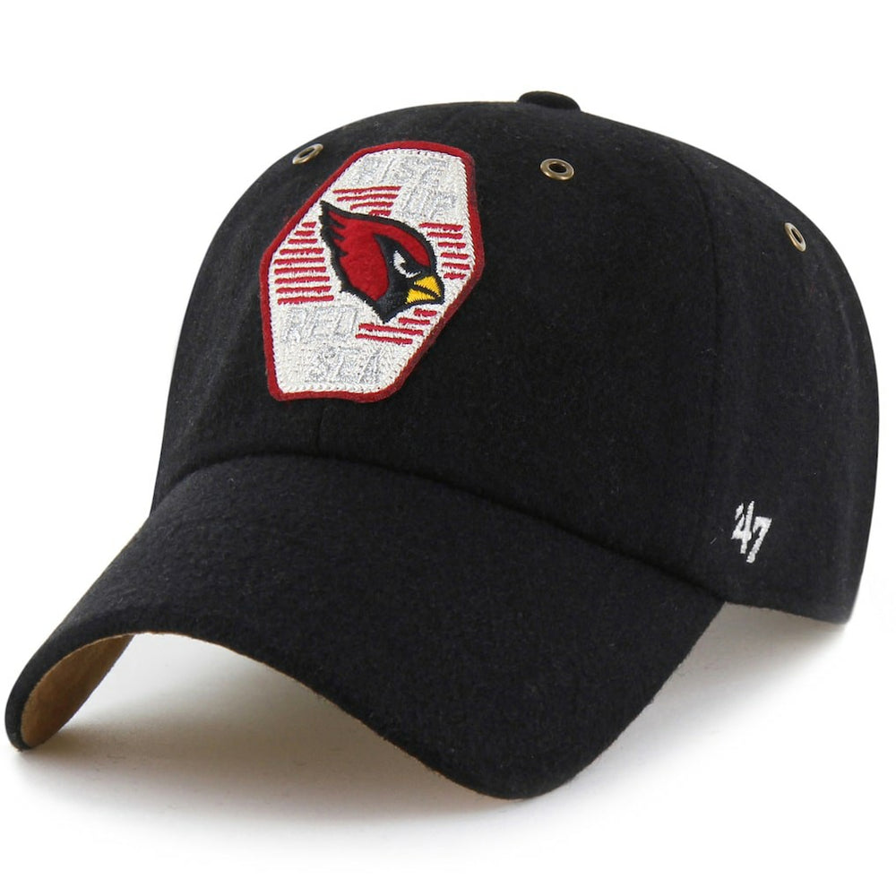 Arizona Cardinals Stoney Clover Lane x '47 Unisex Field Goal Clean Up Adjustable Hat - Black Hats