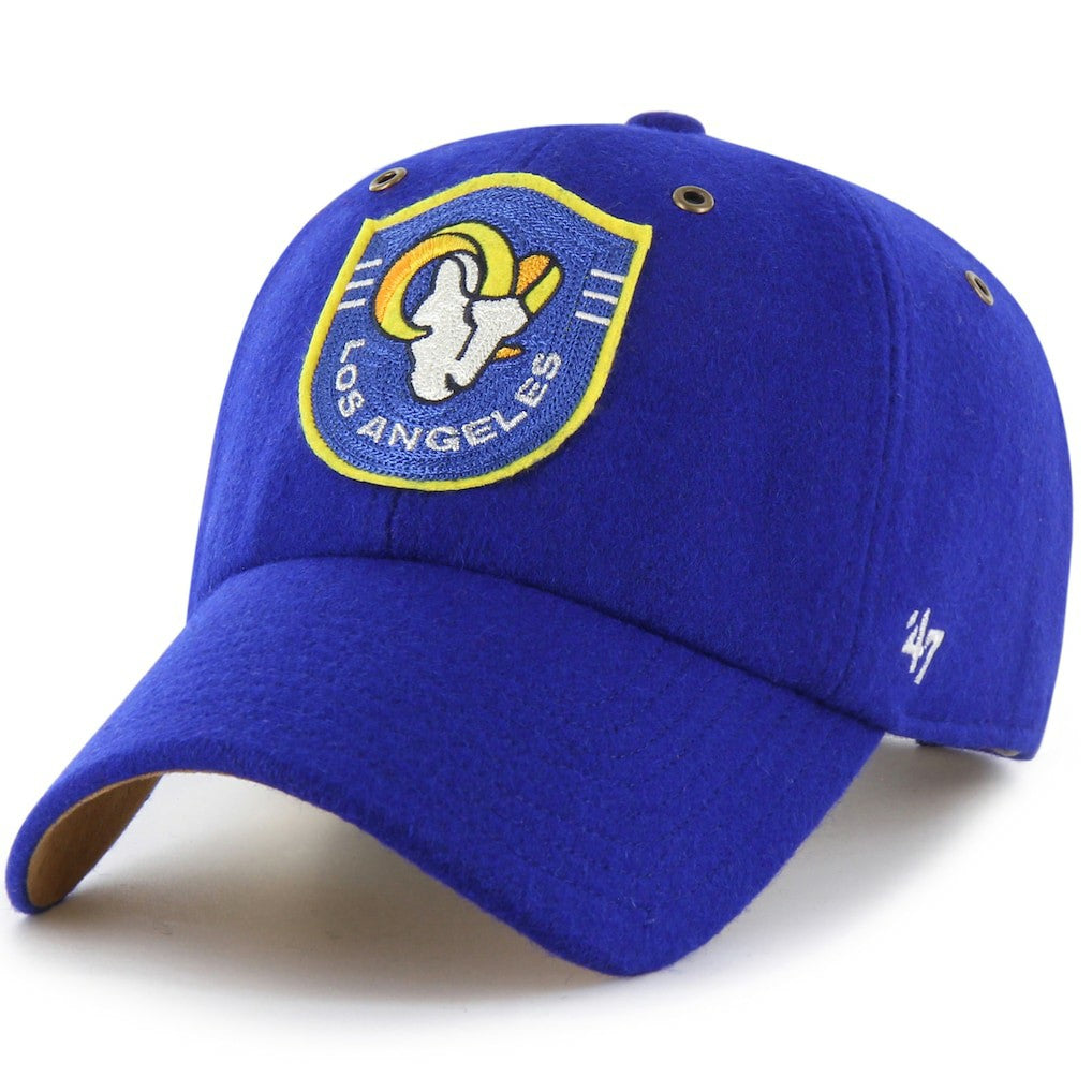 Los Angeles Rams Stoney Clover Lane x '47 Unisex Field Goal Clean Up Adjustable Hat - Royal Hats