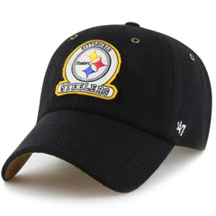 Pittsburgh Steelers Stoney Clover Lane x '47 Unisex Field Goal Clean Up Adjustable Hat - Black Hats