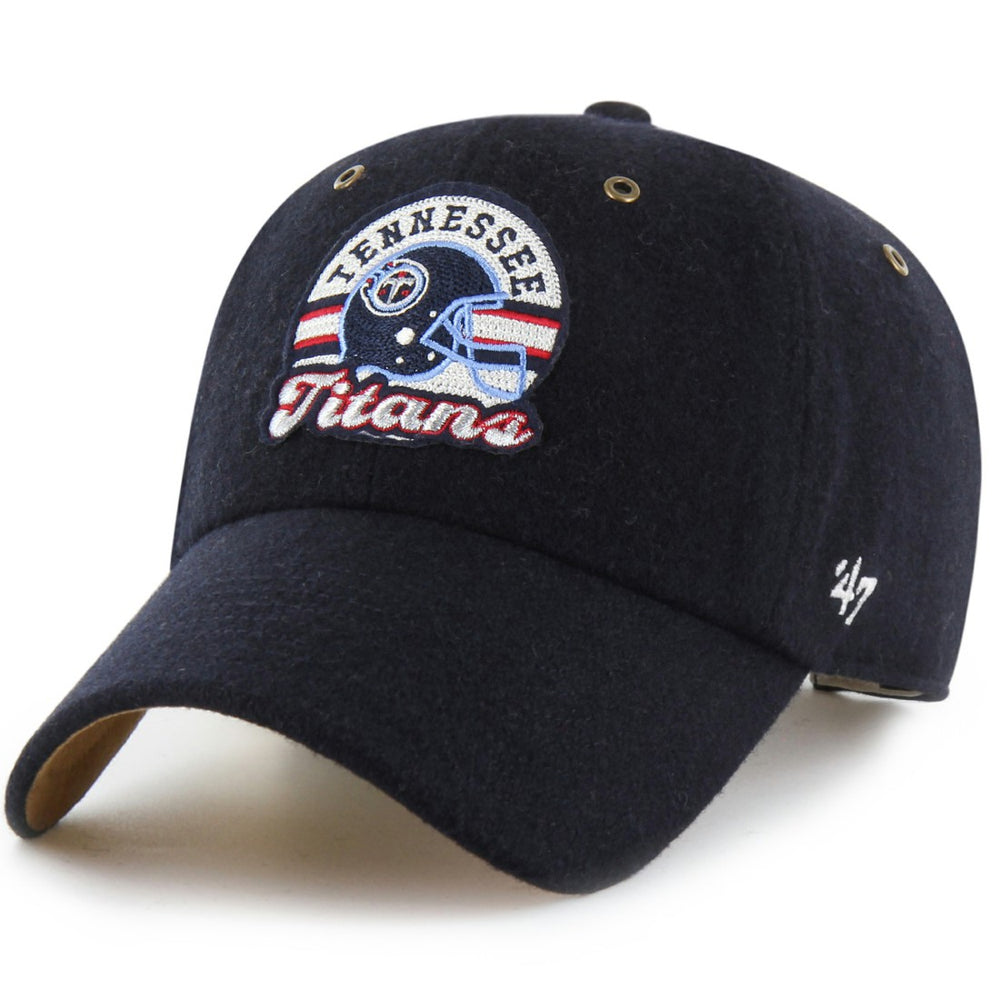 Tennessee Titans Stoney Clover Lane x '47 Unisex Field Goal Clean Up Adjustable Hat - Navy Hats