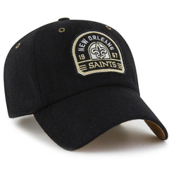 New Orleans Saints Stoney Clover Lane x '47 Unisex Field Goal Clean Up Adjustable Hat - Black Hats