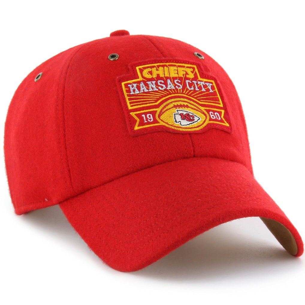 Kansas City Chiefs Stoney Clover Lane x '47 Unisex Field Goal Clean Up Adjustable Hat - Red Hats