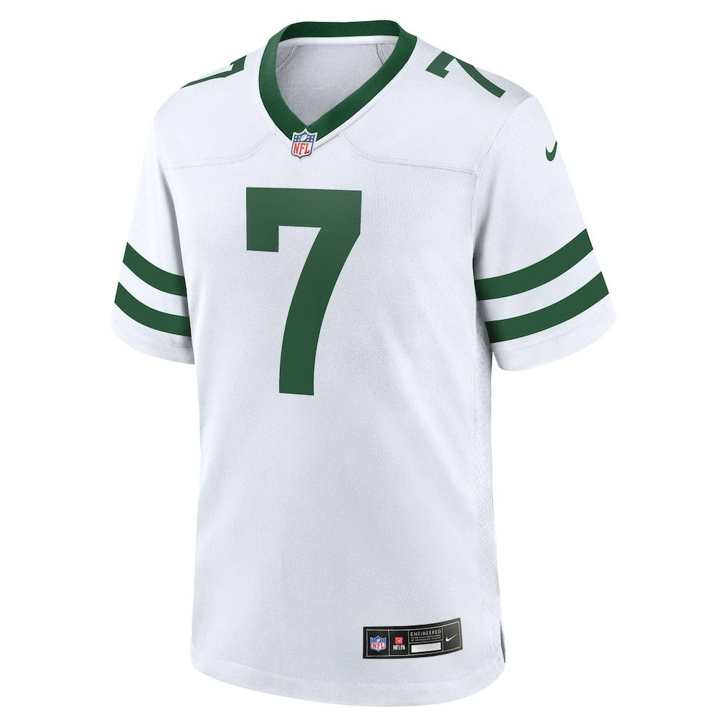 Justin Fields New York Jets Game Jersey - Legacy White Jerseys