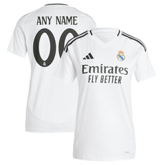 Real Madrid Women's 2024/25 Home Replica Custom Jersey White - Adidas for sale